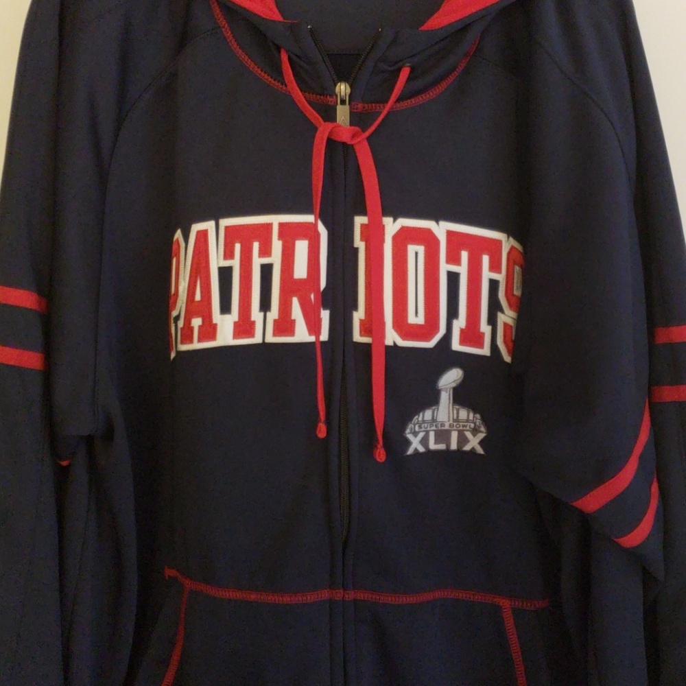 Patriots XLIX full zip hoodie